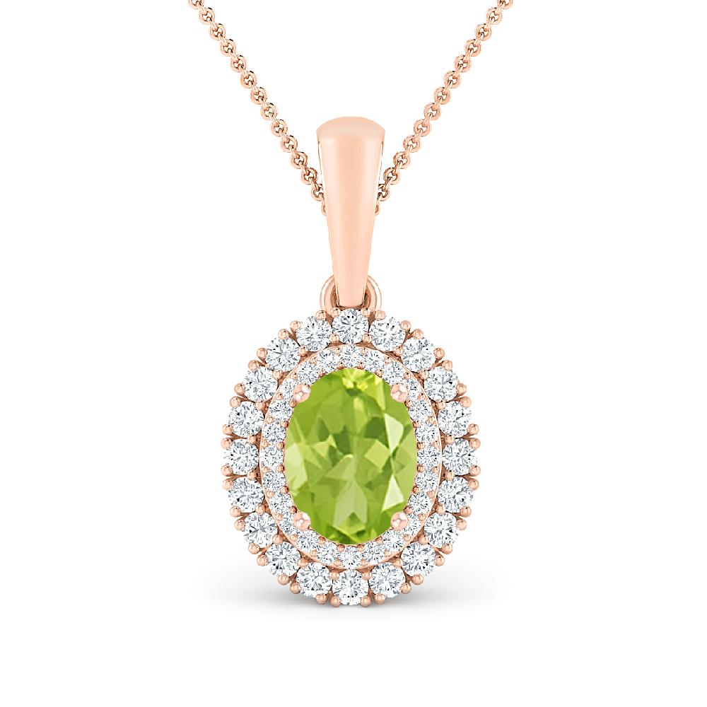 Rose Gold - Peridot