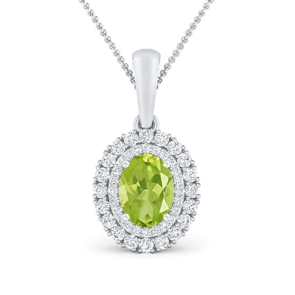 White Gold - Peridot