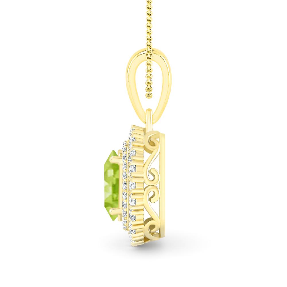 Yellow Gold - Peridot