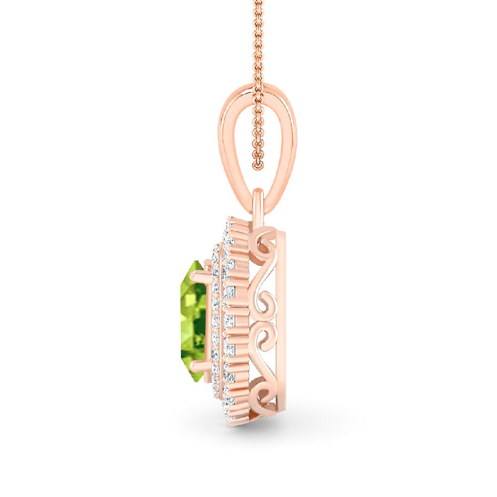 Rose Gold - Peridot