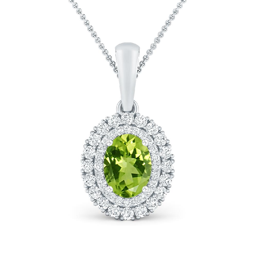 White Gold - Peridot