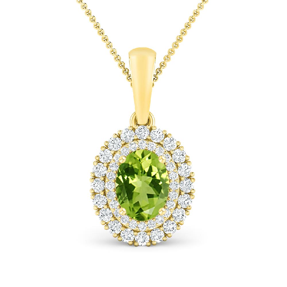 Yellow Gold - Peridot