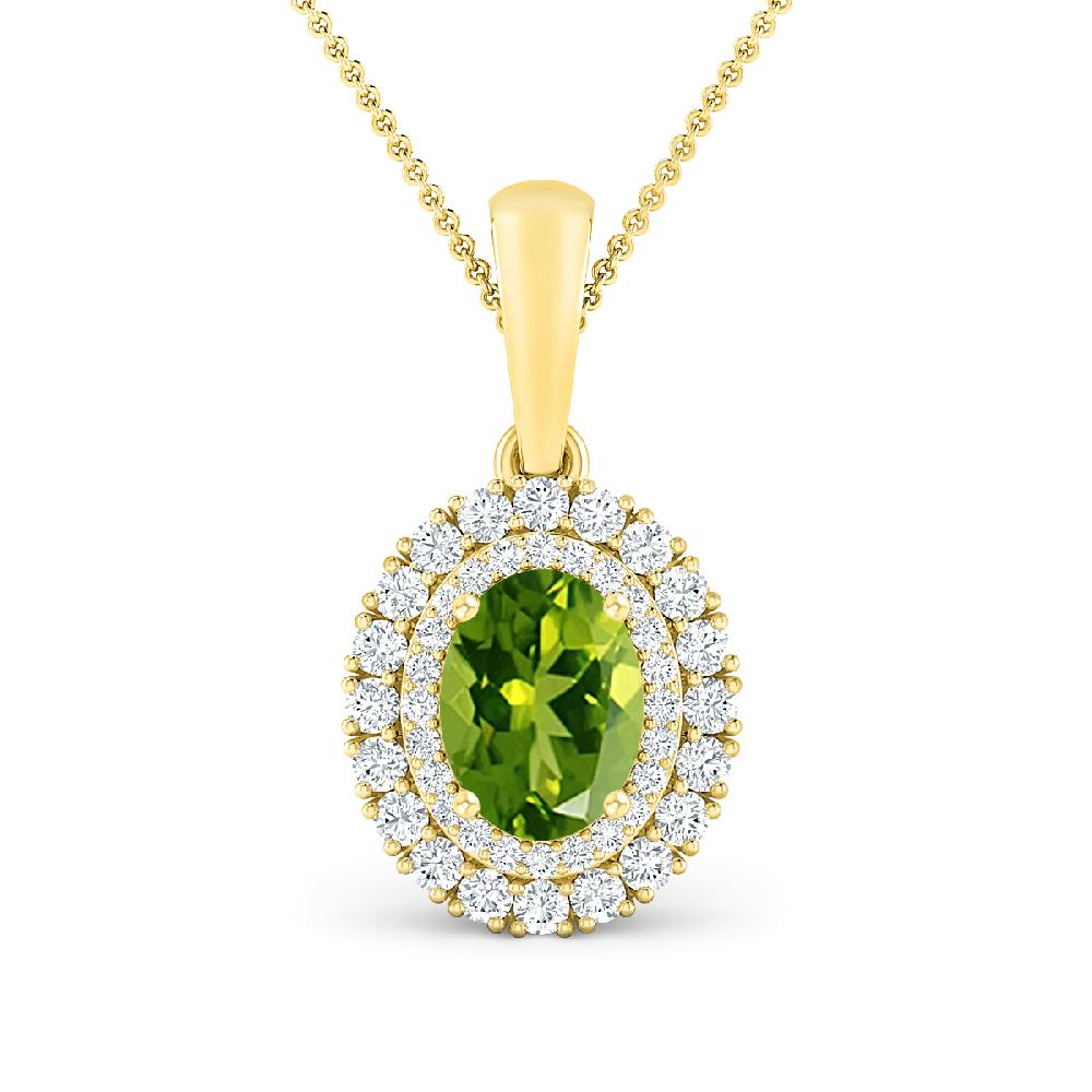 Yellow Gold - Peridot