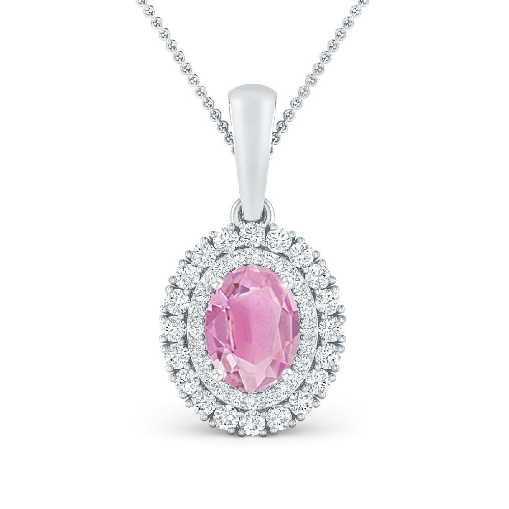 White Gold - Pink Tourmaline