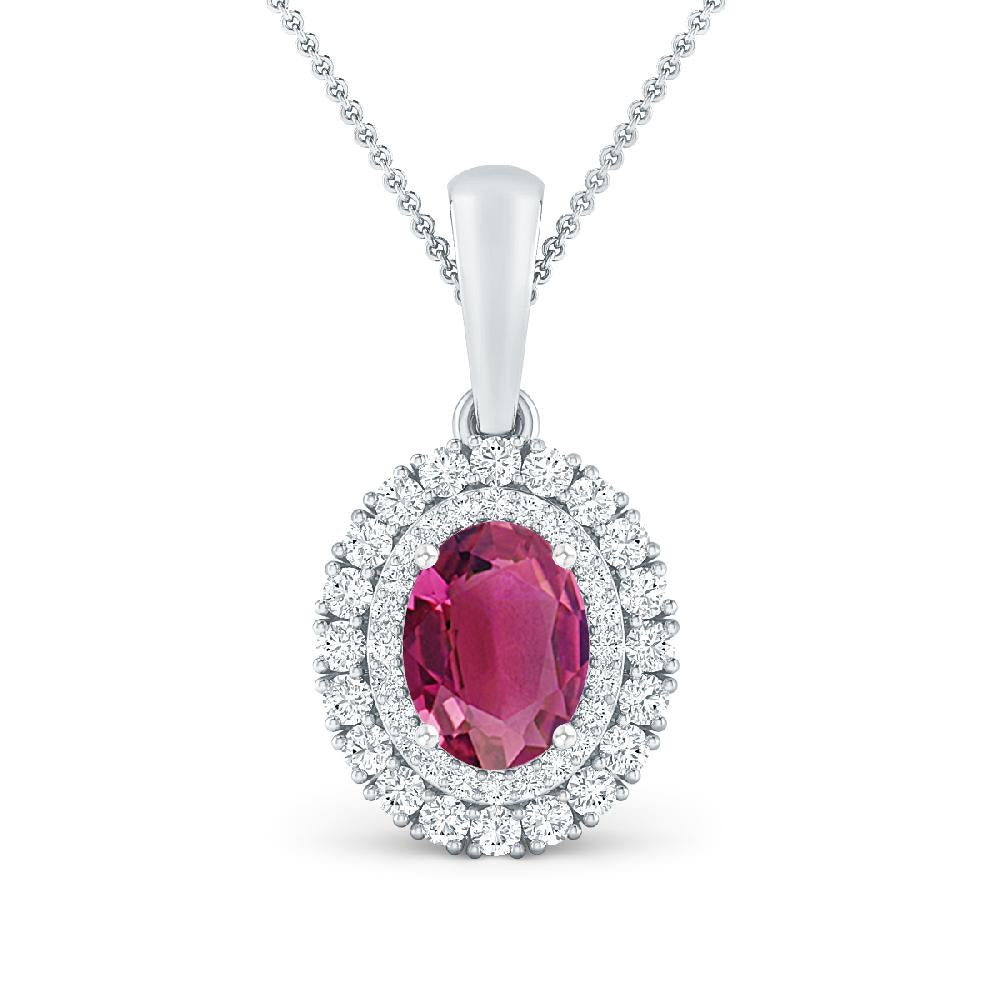 White Gold - Pink Tourmaline