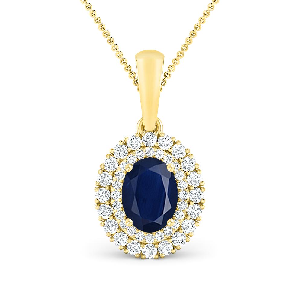 Yellow Gold - Sapphire