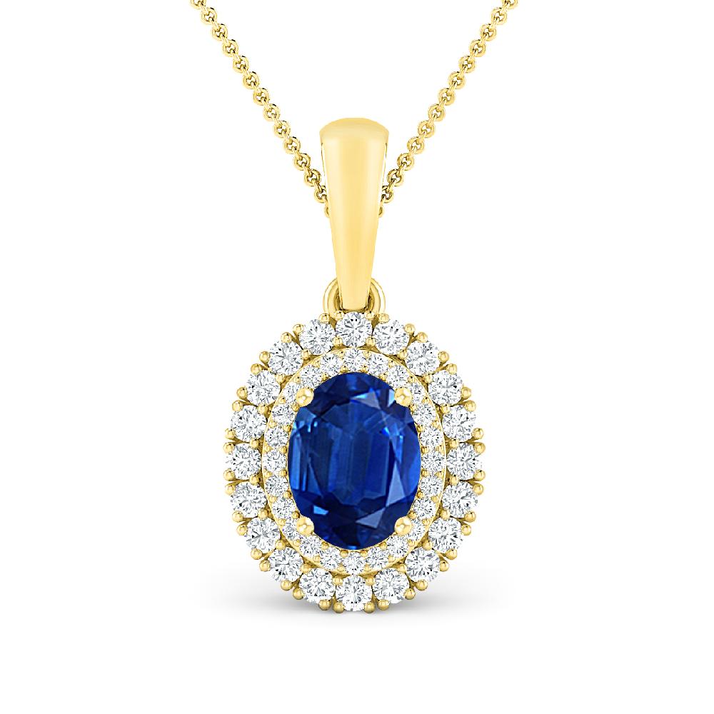 Yellow Gold - Sapphire