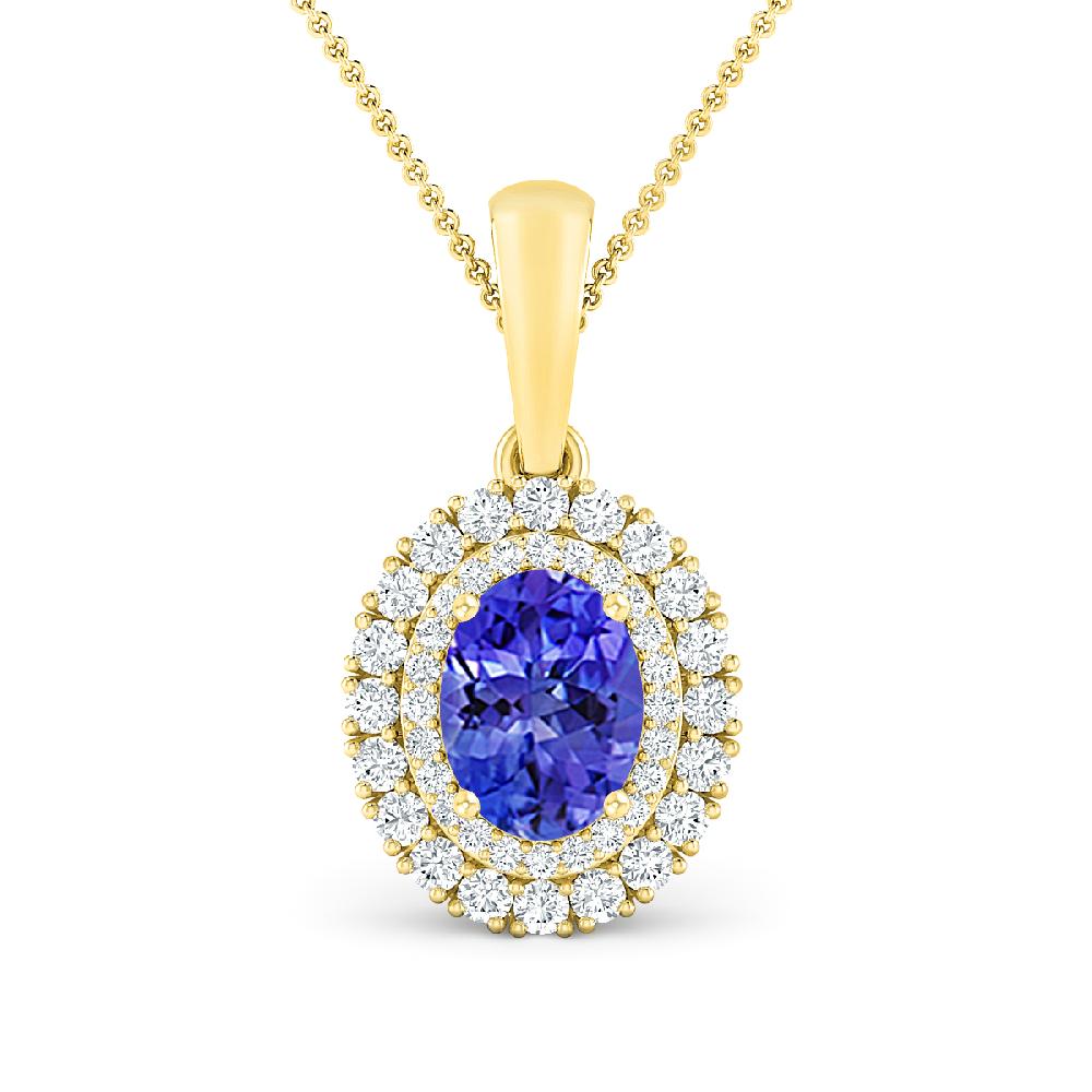 Yellow Gold - Tanzanite