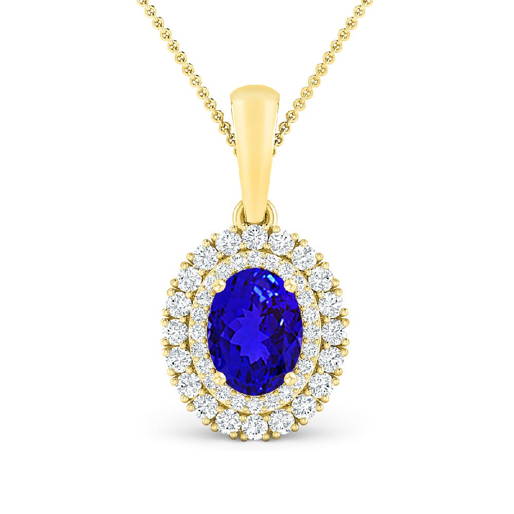 Yellow Gold - Tanzanite