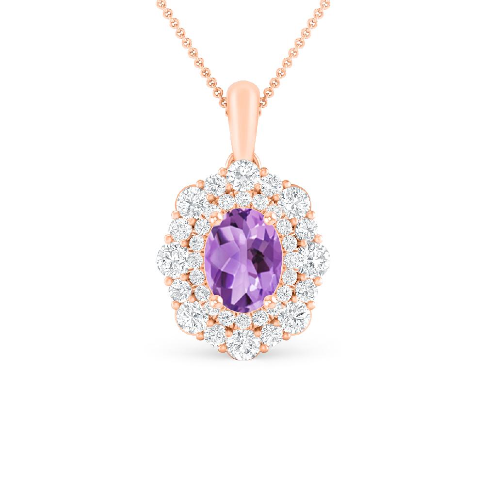 Rose Gold - Amethyst