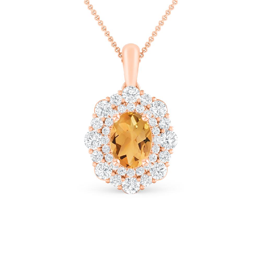 Rose Gold - Citrine