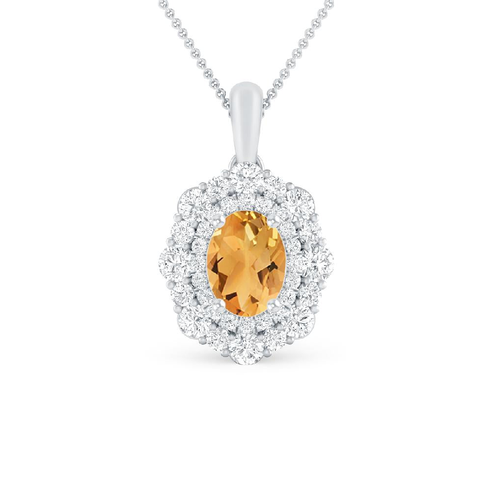 White Gold - Citrine