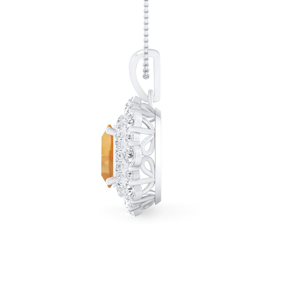 White Gold - Citrine