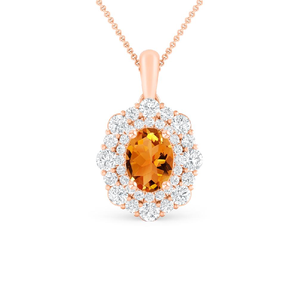 Rose Gold - Citrine