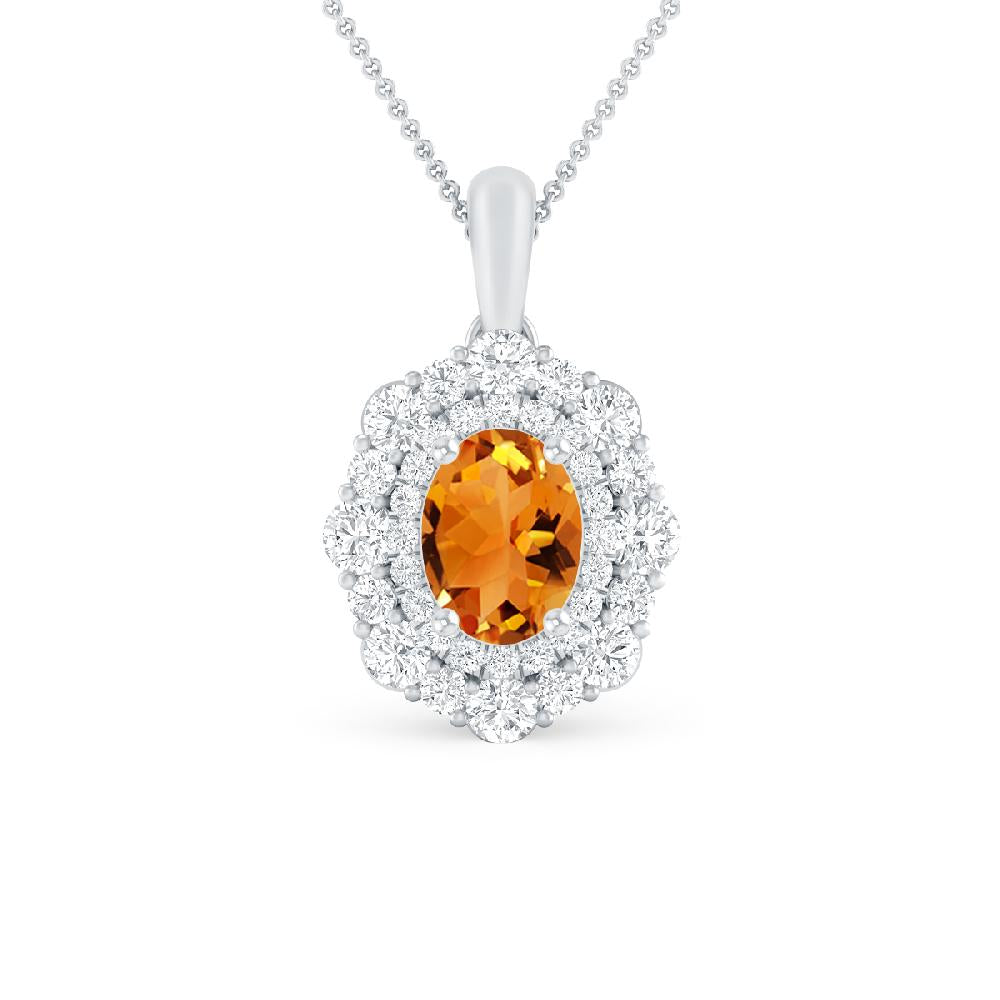 White Gold - Citrine