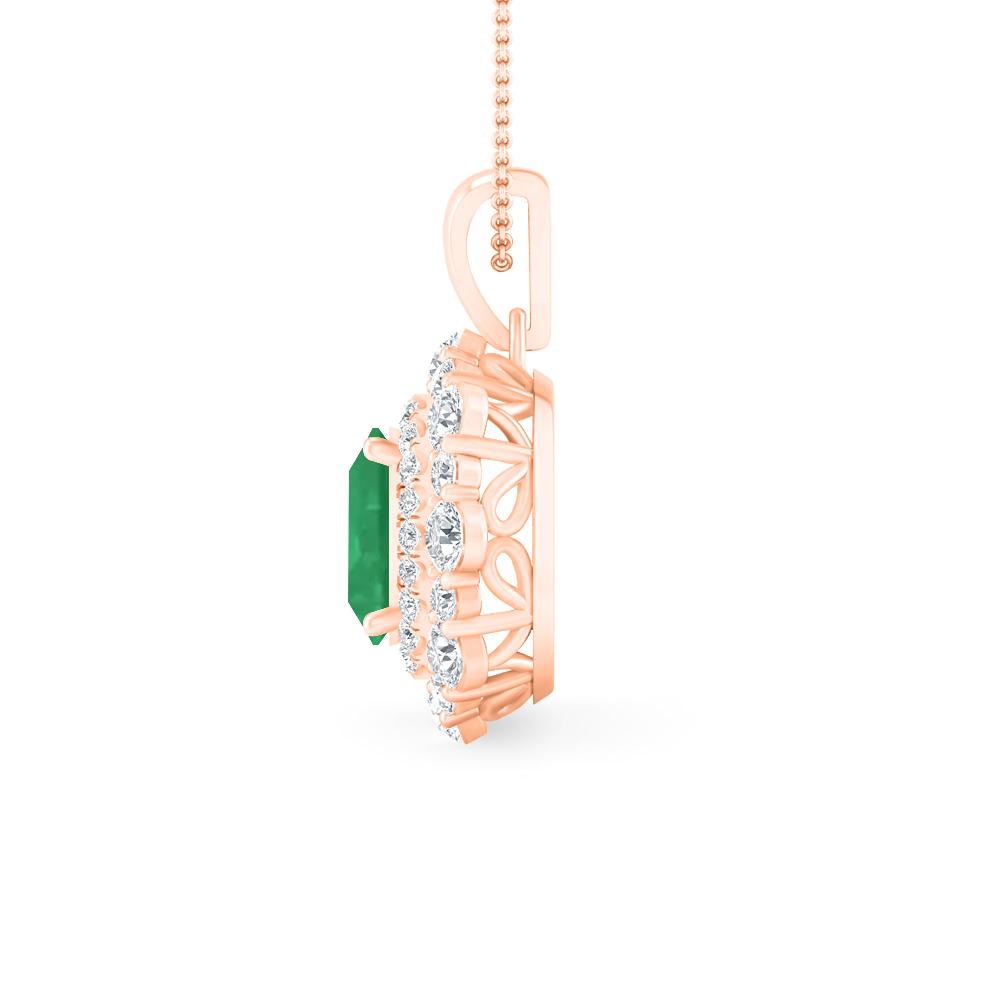 Rose Gold - Emerald