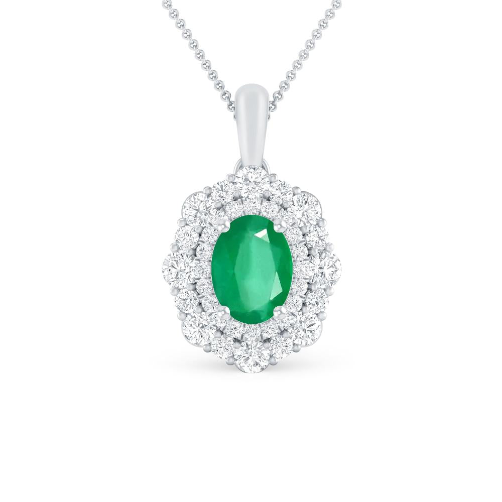 White Gold - Emerald