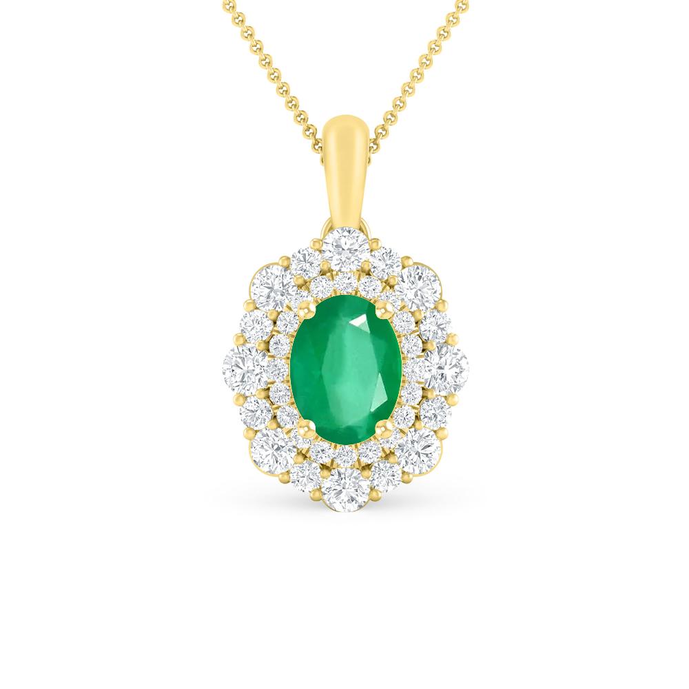 Yellow Gold - Emerald