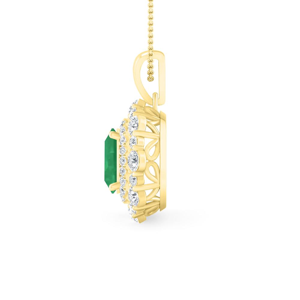 Yellow Gold - Emerald