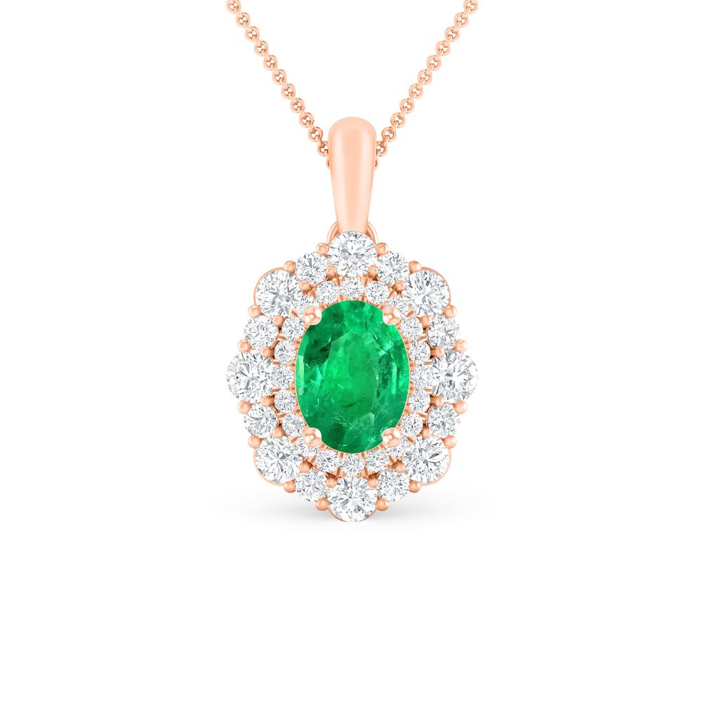 Rose Gold - Emerald