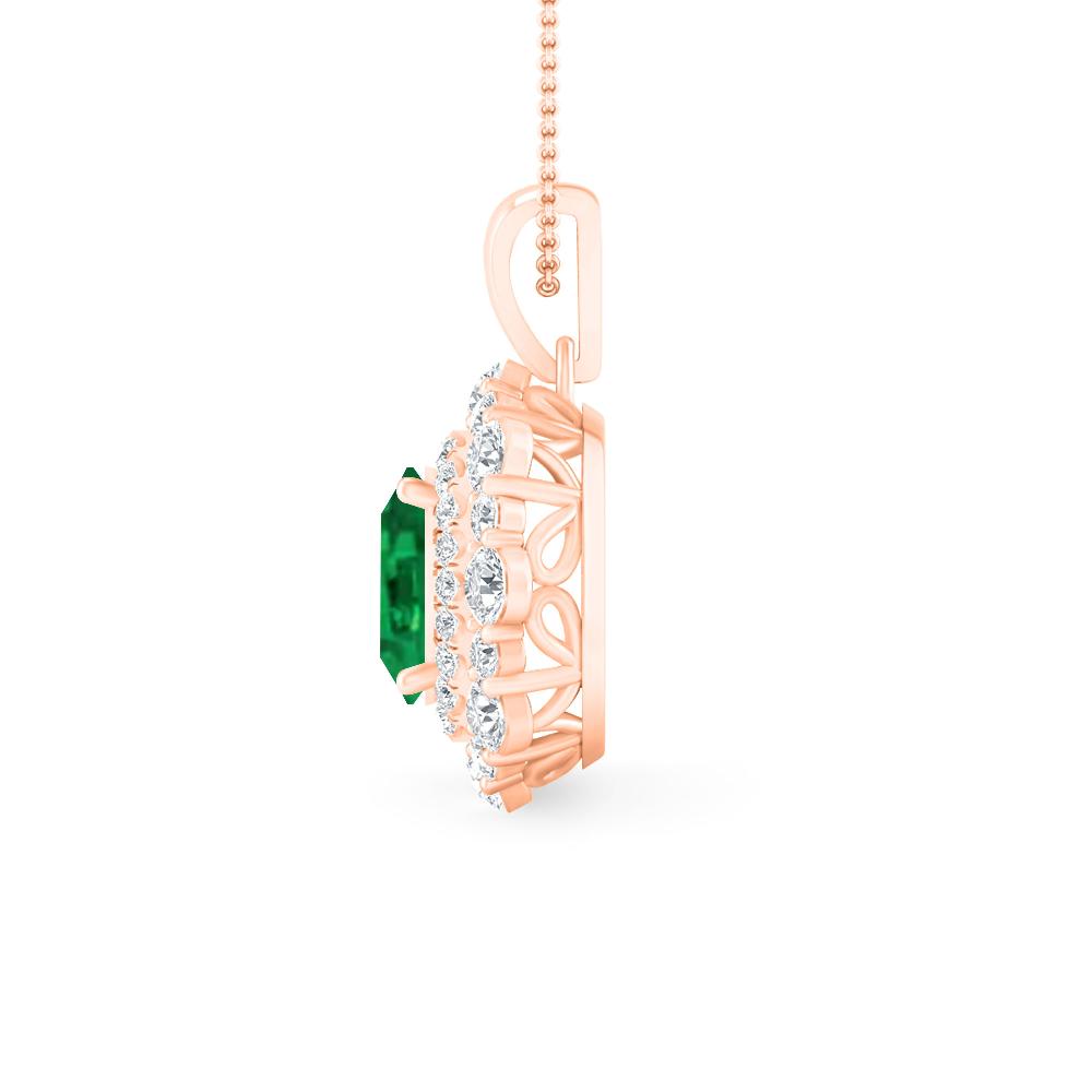 Rose Gold - Emerald