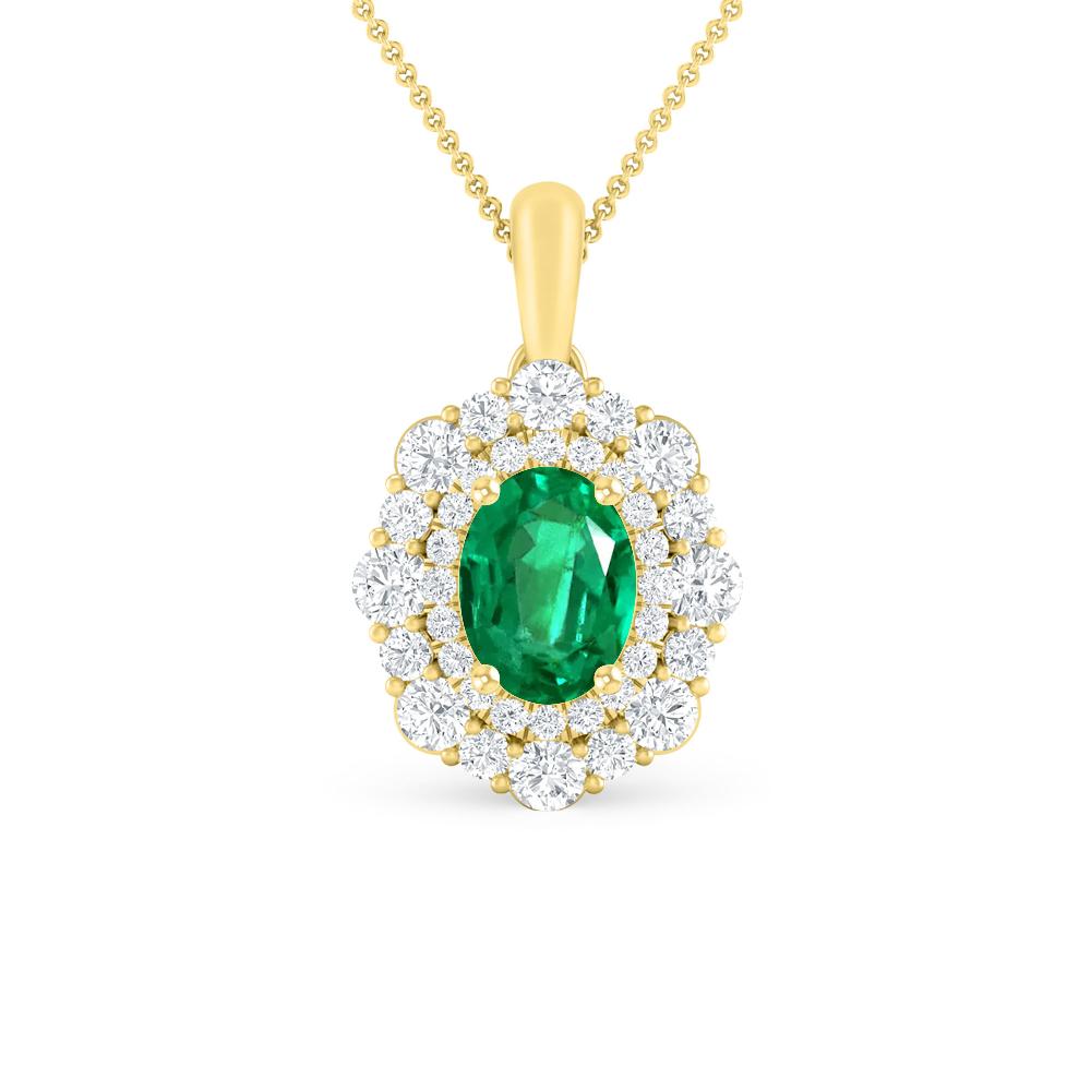 Yellow Gold - Emerald