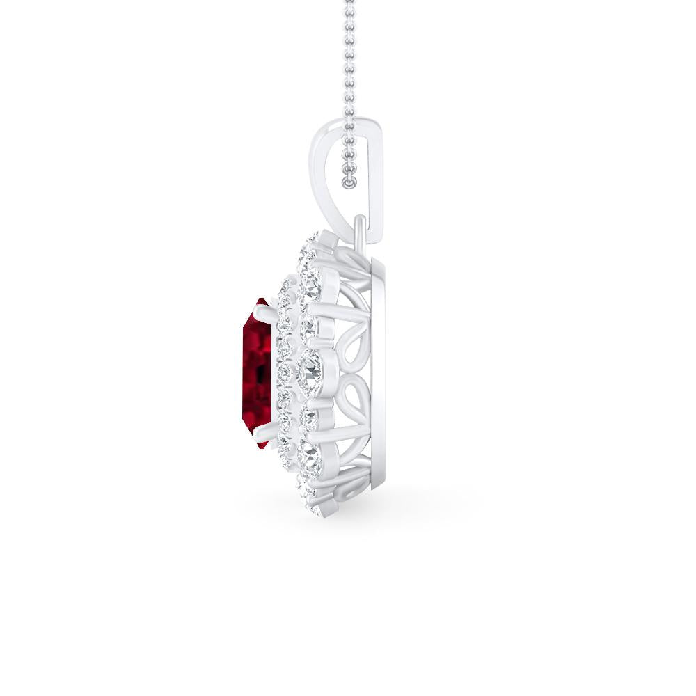 White Gold - Garnet