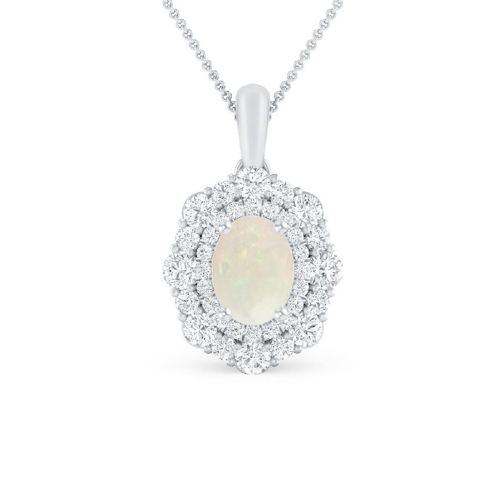 White Gold - Opal