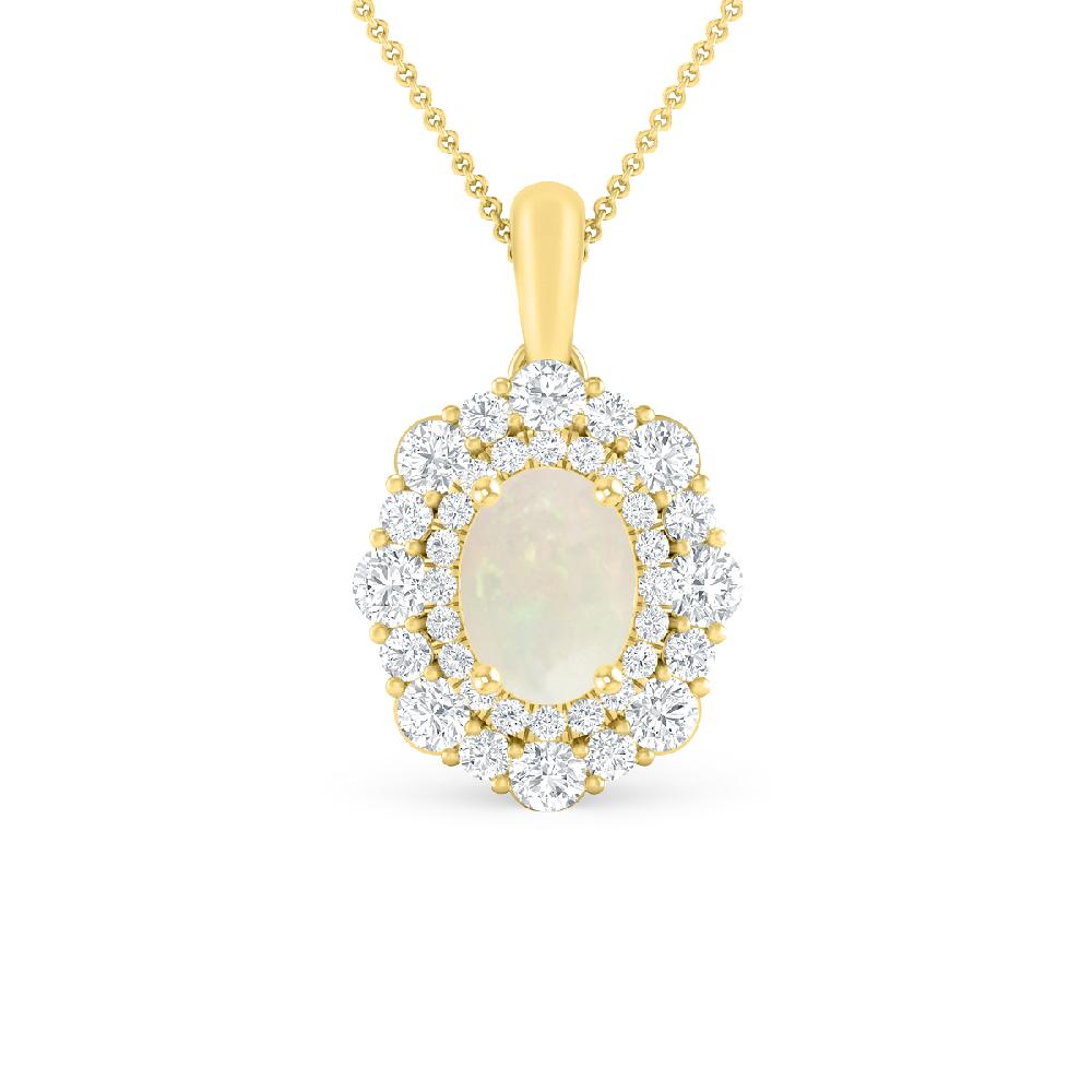 Yellow Gold - Opal