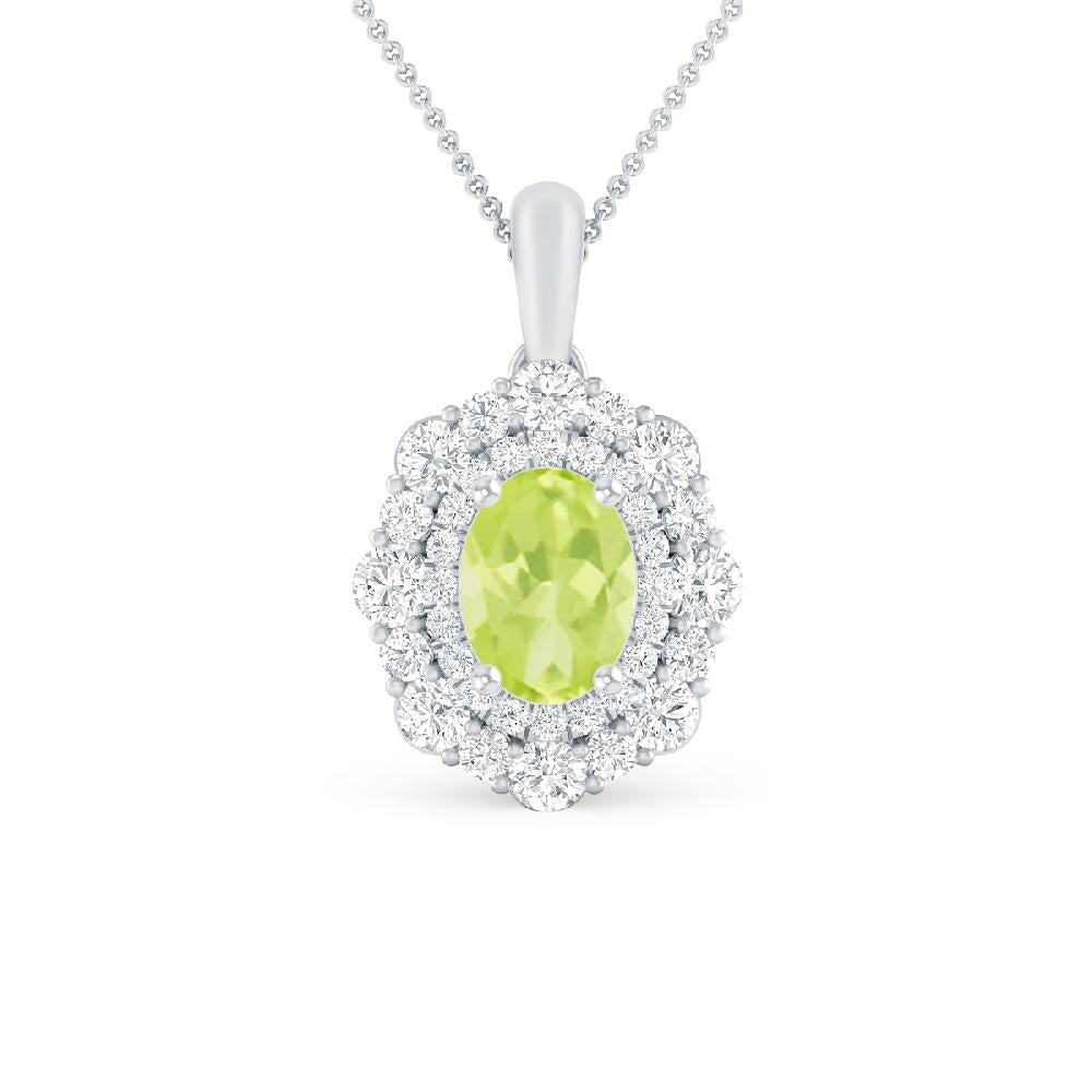 White Gold - Peridot