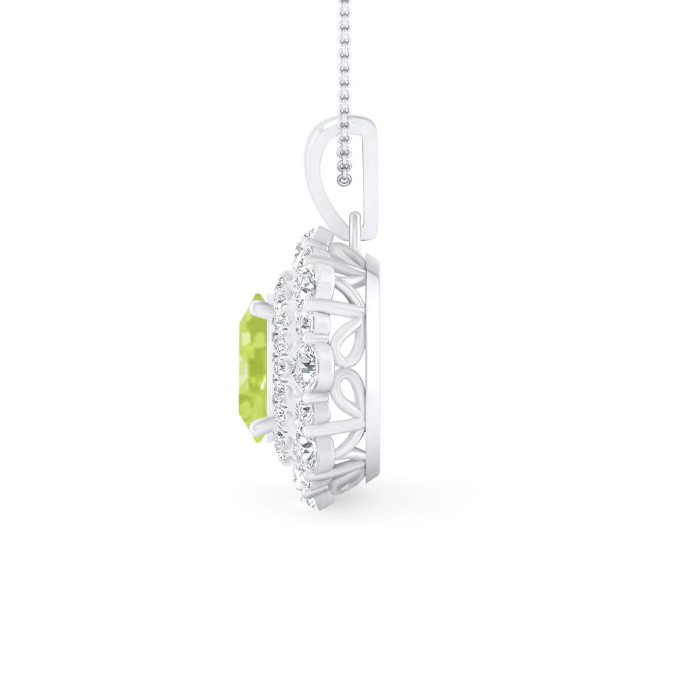 White Gold - Peridot