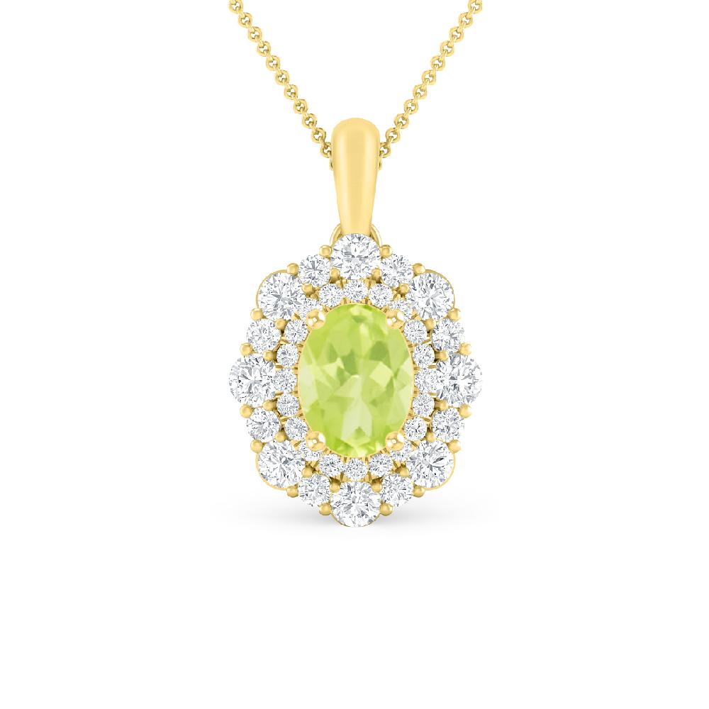 Yellow Gold - Peridot