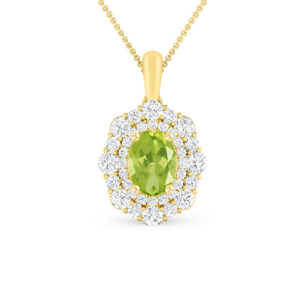 Yellow Gold - Peridot