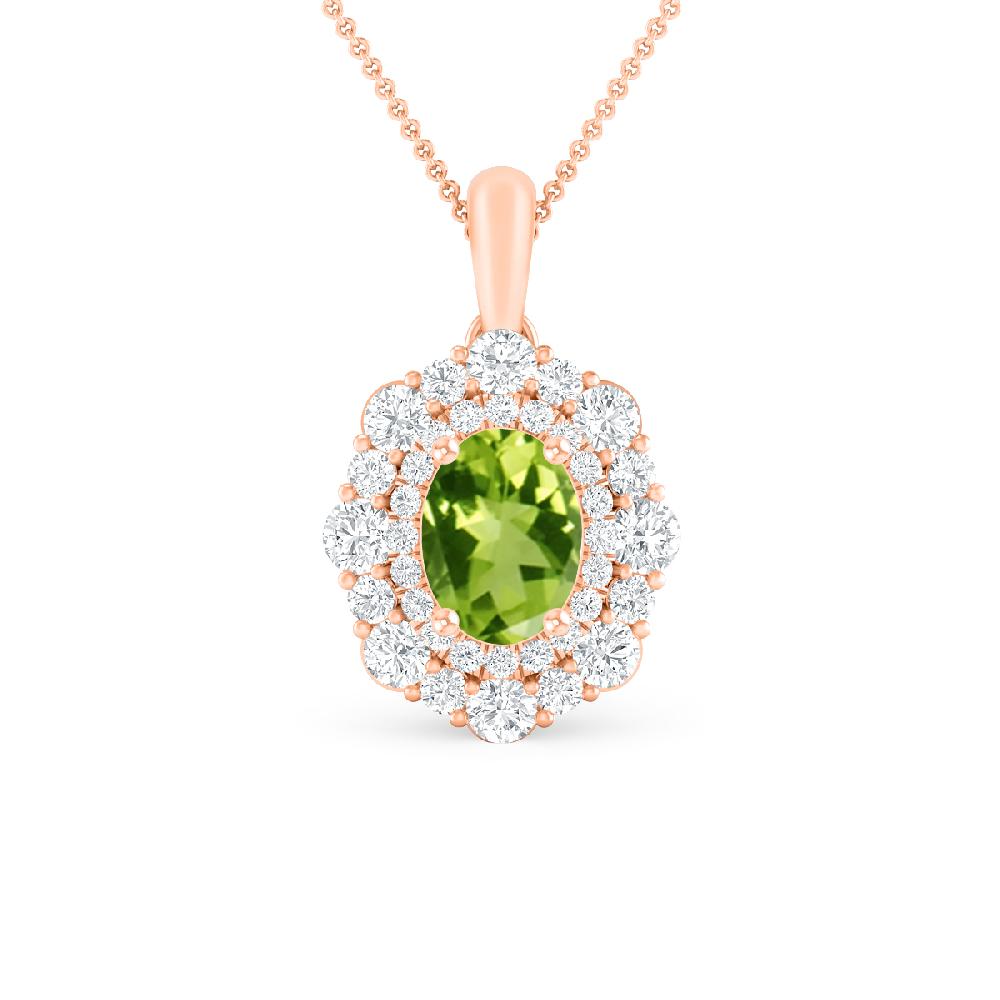 Rose Gold - Peridot