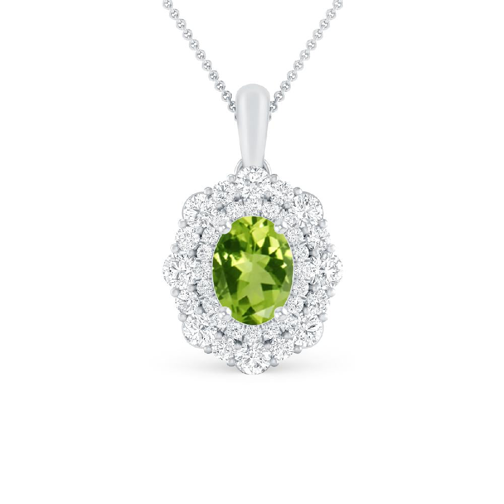 White Gold - Peridot