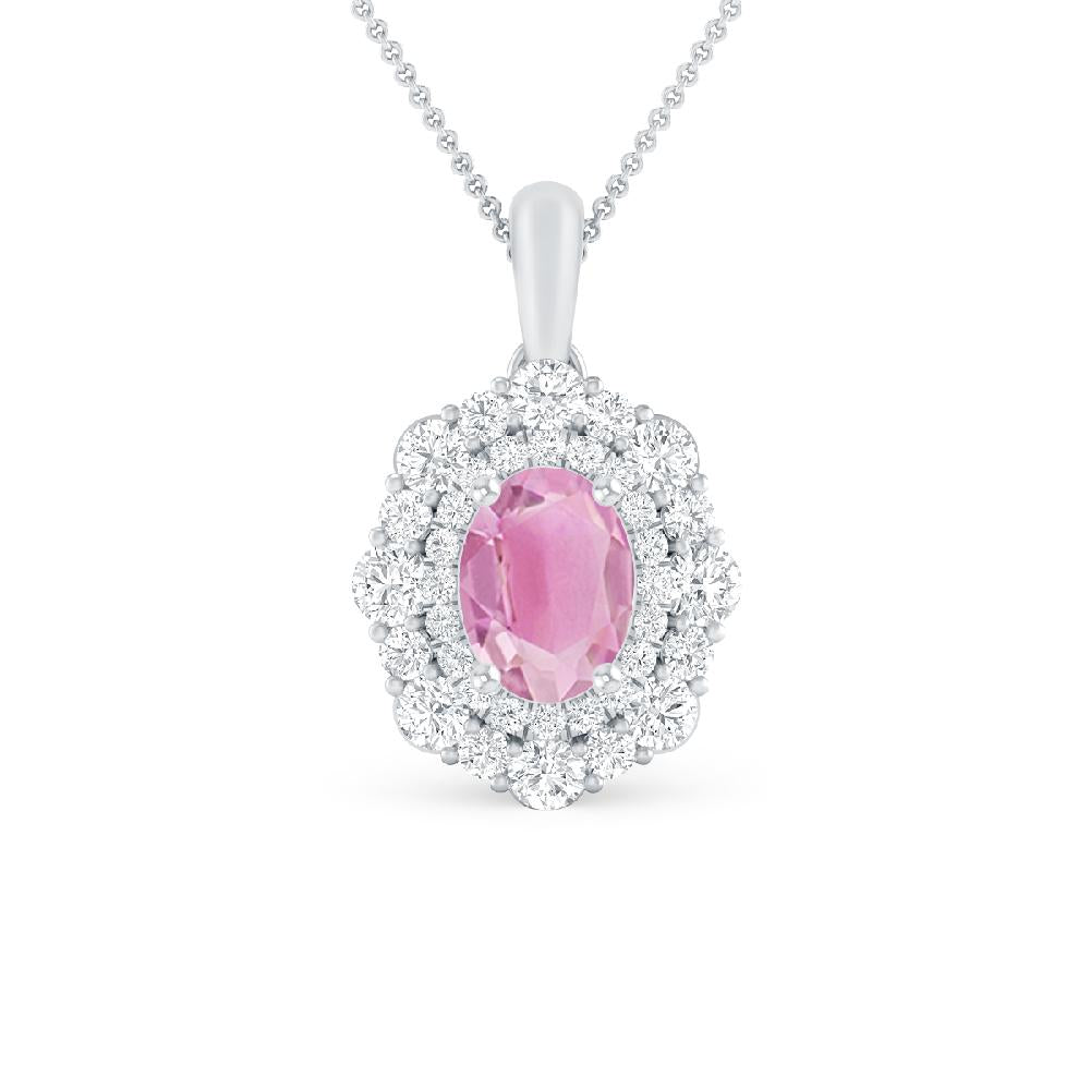 White Gold - Pink Tourmaline