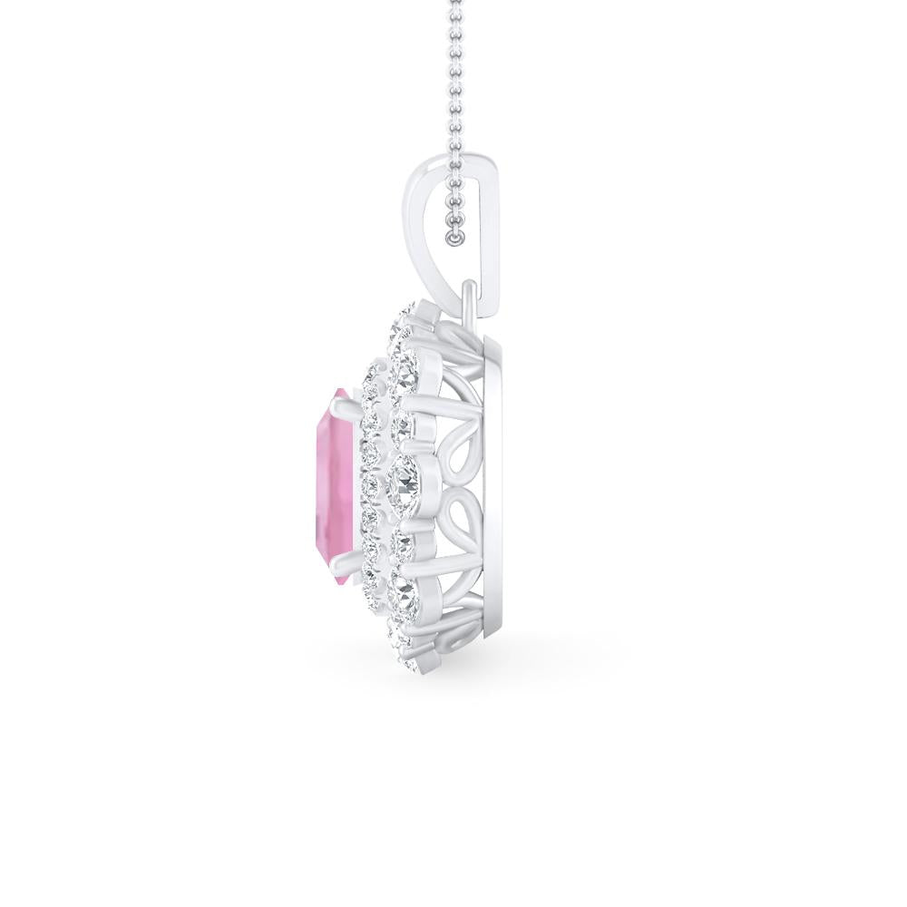 White Gold - Pink Tourmaline