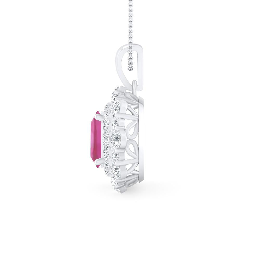 White Gold - Pink Tourmaline