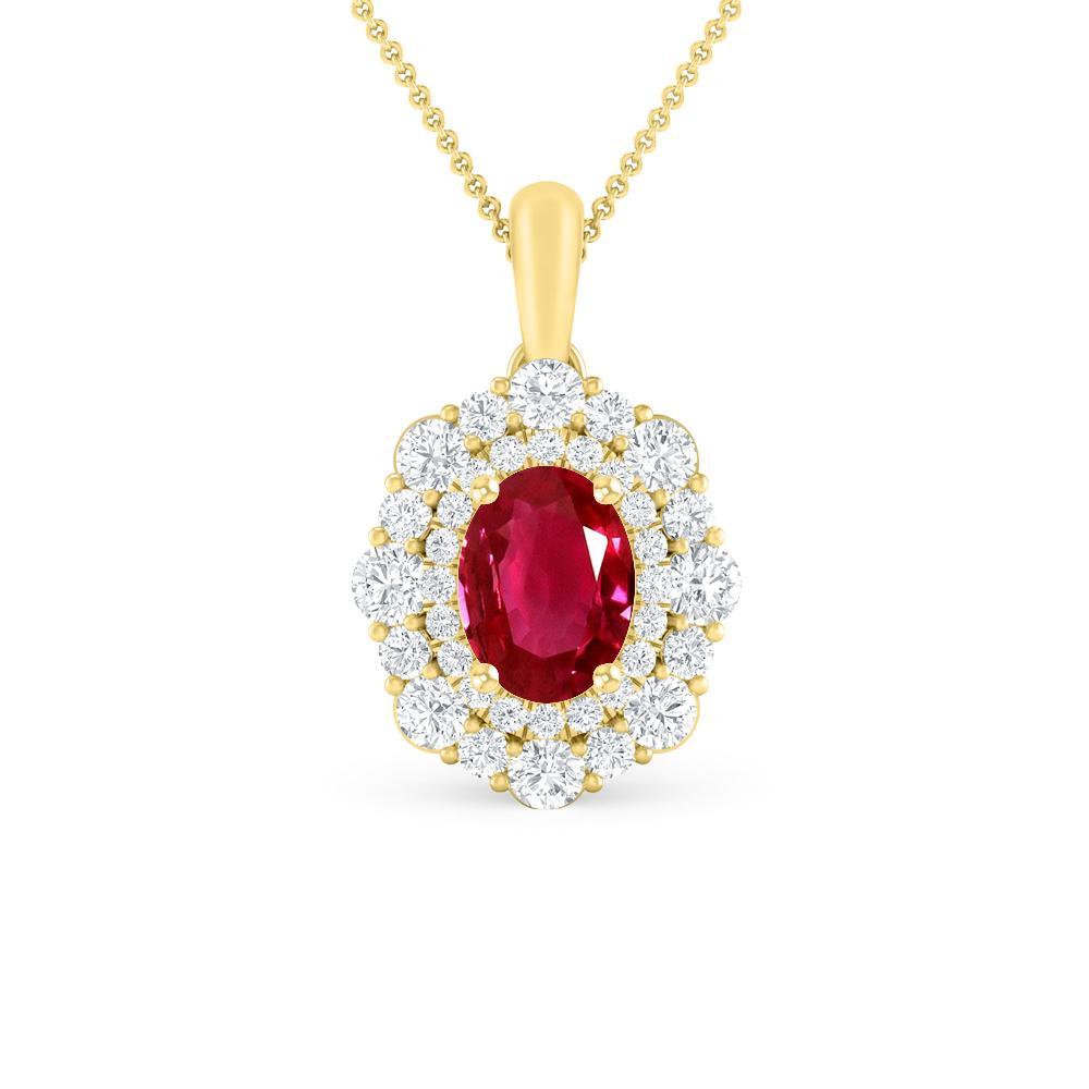 Yellow Gold - Ruby