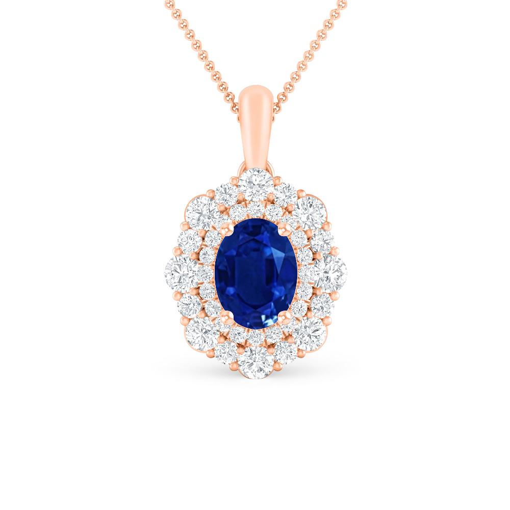 Rose Gold - Sapphire