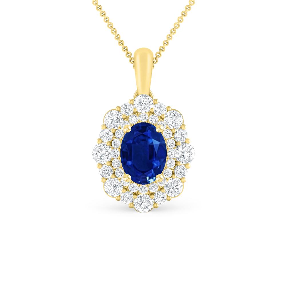 Yellow Gold - Sapphire