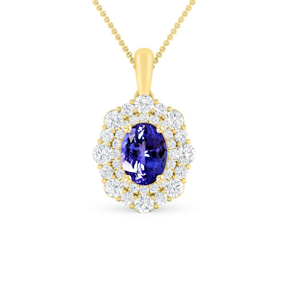 Yellow Gold - Tanzanite