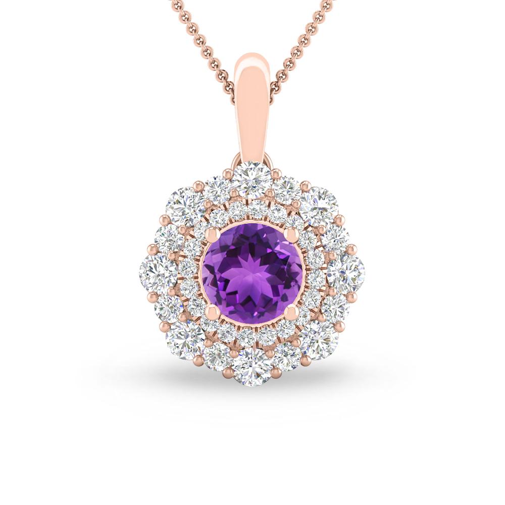 Rose Gold - Amethyst