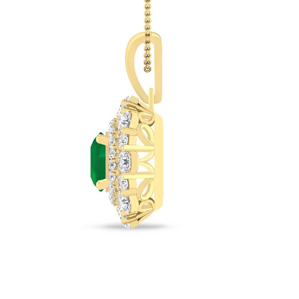 Yellow Gold - Emerald