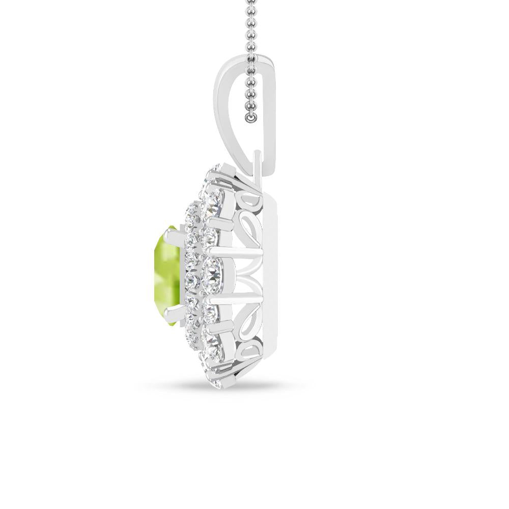 White Gold - Peridot