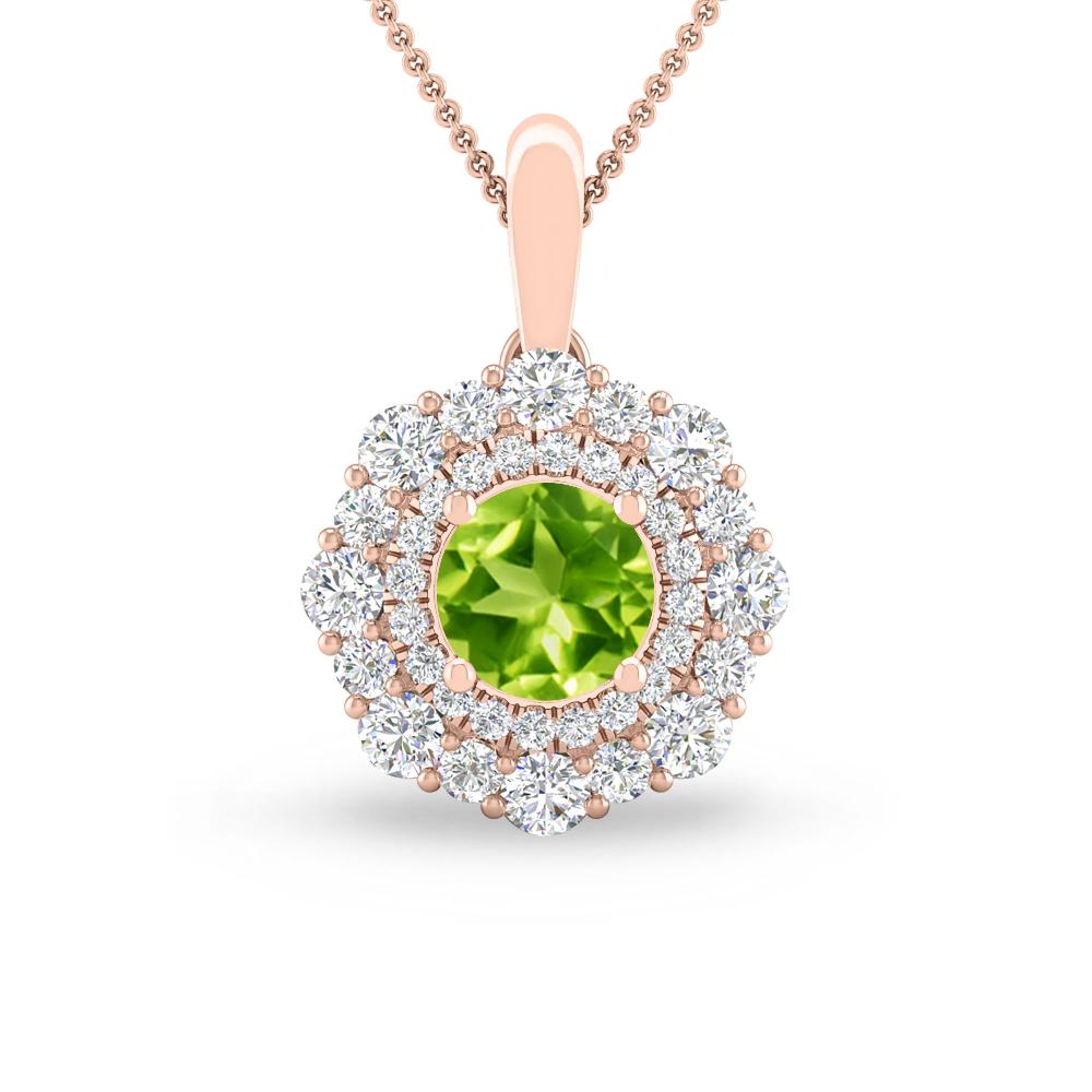 Rose Gold - Peridot