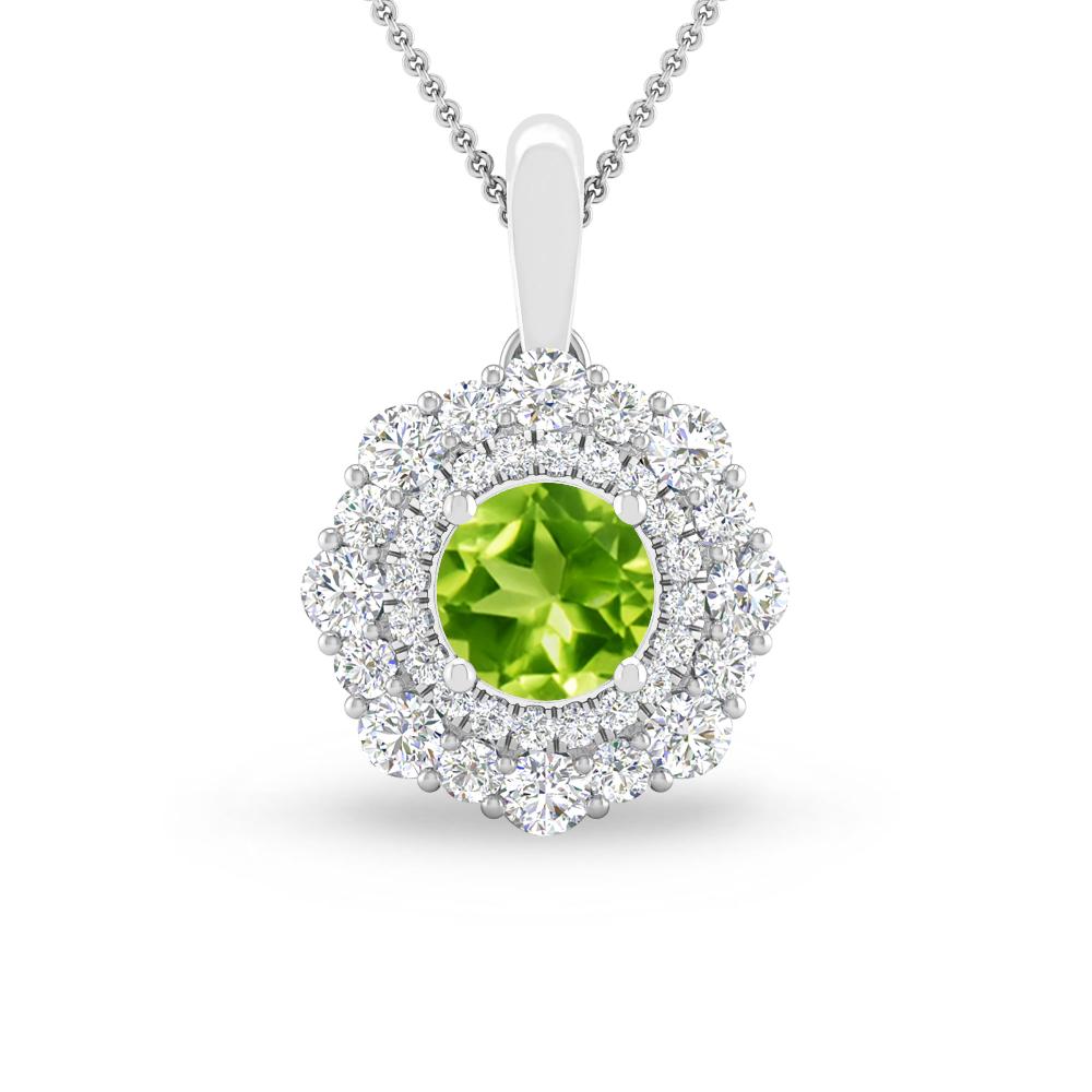 White Gold - Peridot