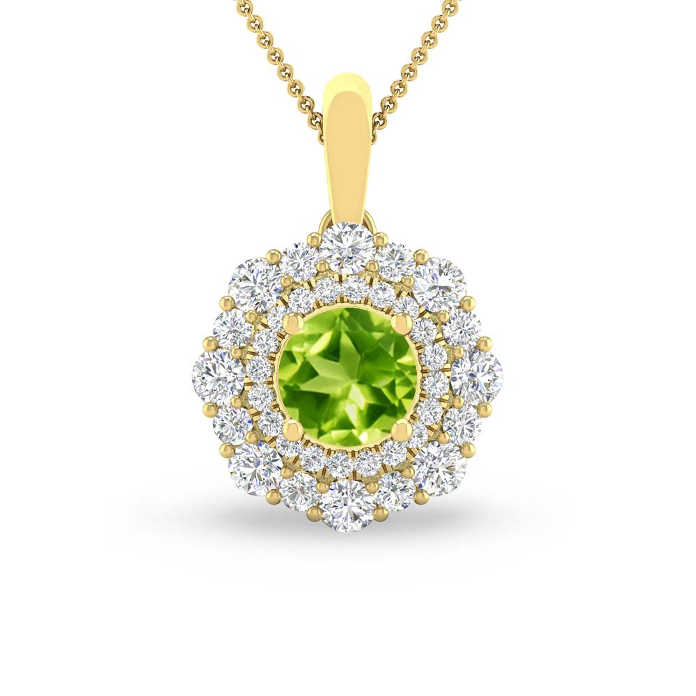 Yellow Gold - Peridot