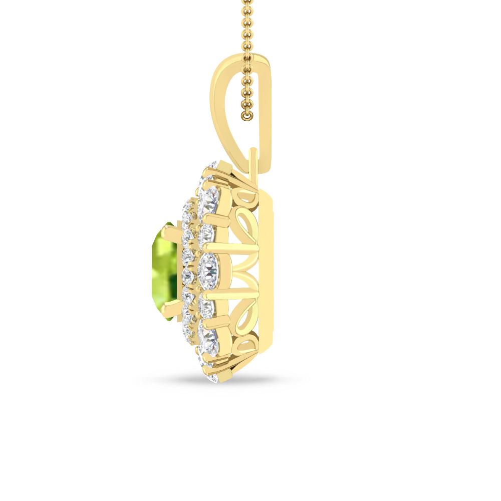 Yellow Gold - Peridot