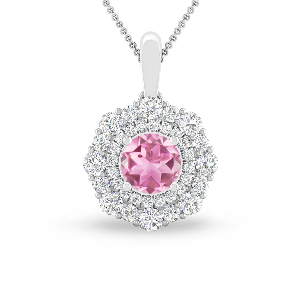 White Gold - Pink Tourmaline